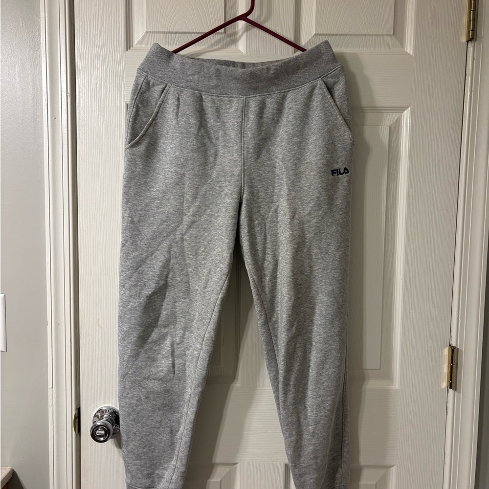 Fila Light Gray Sweatpants